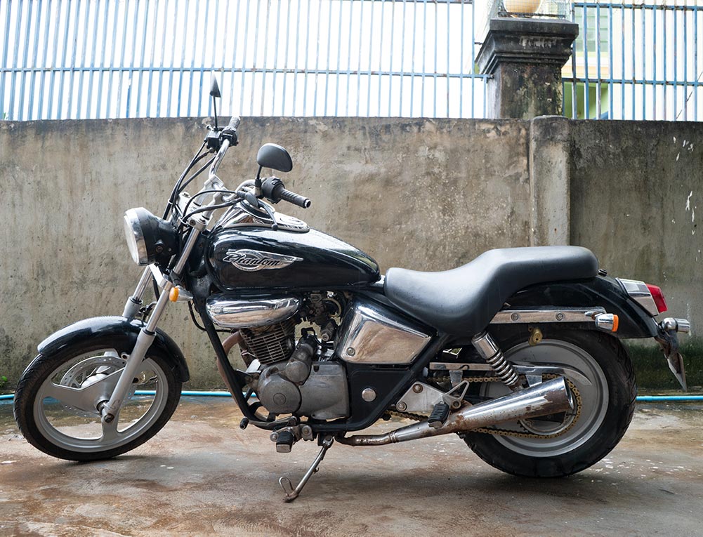 Honda Phantom after restoration